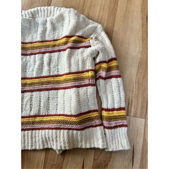Madewell open cardigan striped diaz sweater - Picture 8 of 8